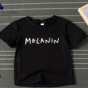 Brand New Little girls Melanin Tee